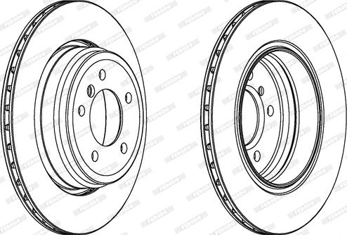 Ferodo DDF1244C-1 - Kočioni disk www.molydon.hr