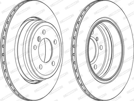 Ferodo DDF1244C-D - Kočioni disk www.molydon.hr