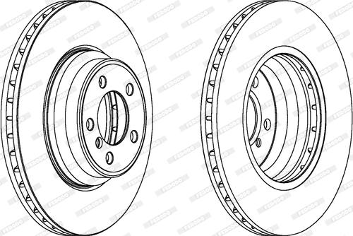 Ferodo DDF1245 - Kočioni disk www.molydon.hr