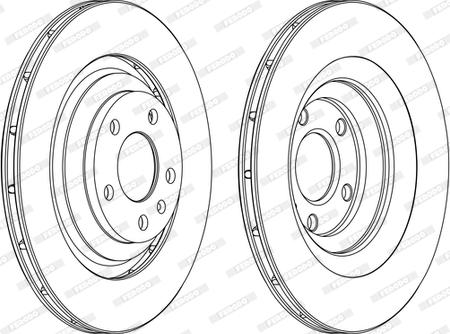 Ferodo DDF1240C-1-D - Kočioni disk www.molydon.hr