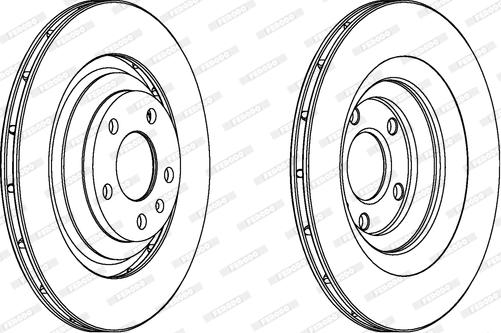 Ferodo DDF1240C - Kočioni disk www.molydon.hr