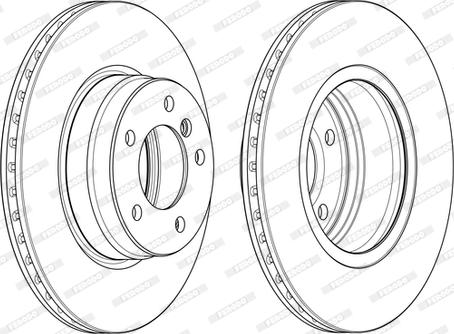 Ferodo DDF1241C-D - Kočioni disk www.molydon.hr