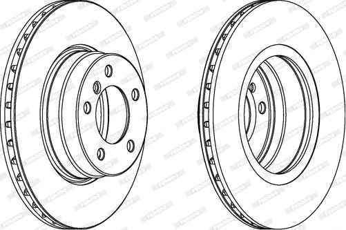 Ferodo DDF1241C - Kočioni disk www.molydon.hr