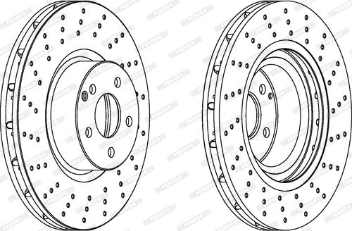 Ferodo DDF1248C-1 - Kočioni disk www.molydon.hr