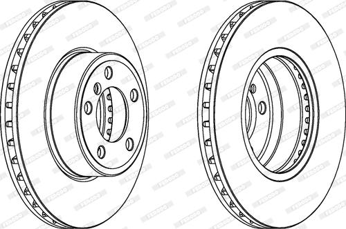 Ferodo DDF1243C - Kočioni disk www.molydon.hr