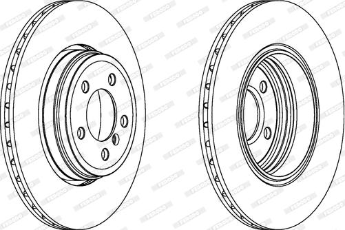 Ferodo DDF1247C-1 - Kočioni disk www.molydon.hr