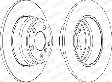 Ferodo DDF1255C-1-D - Kočioni disk www.molydon.hr