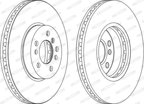 Ferodo DDF1256C-1-D - Kočioni disk www.molydon.hr