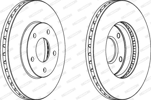 Ferodo DDF1250 - Kočioni disk www.molydon.hr