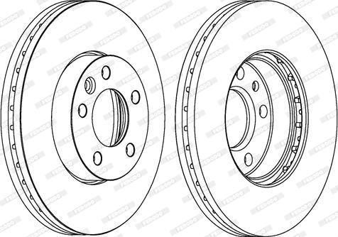 Ferodo DDF1253C - Kočioni disk www.molydon.hr