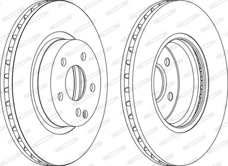 Ferodo DDF1263C-1-D - Kočioni disk www.molydon.hr