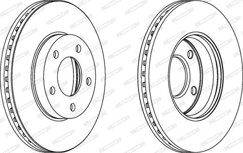 Ferodo DDF1209C - Kočioni disk www.molydon.hr