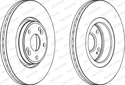 Ferodo DDF1205C - Kočioni disk www.molydon.hr