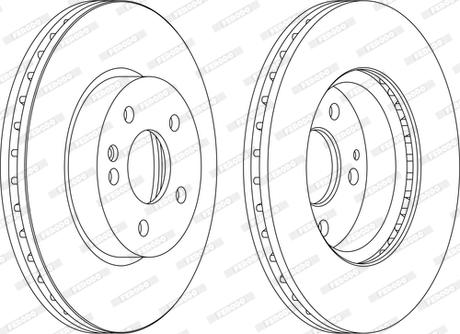 Ferodo DDF1203C-D - Kočioni disk www.molydon.hr