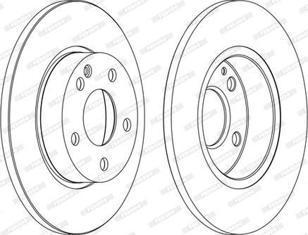 Ferodo DDF1219C-1-D - Kočioni disk www.molydon.hr