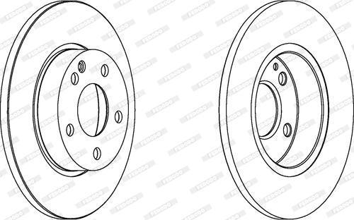 Ferodo DDF1219C - Kočioni disk www.molydon.hr