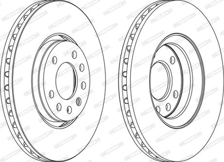 Ferodo DDF1215C - Kočioni disk www.molydon.hr