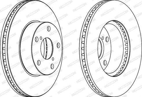 Ferodo DDF1216C - Kočioni disk www.molydon.hr