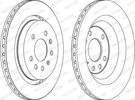 Ferodo DDF1289C - Kočioni disk www.molydon.hr