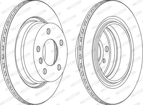 Ferodo DDF1285C - Kočioni disk www.molydon.hr