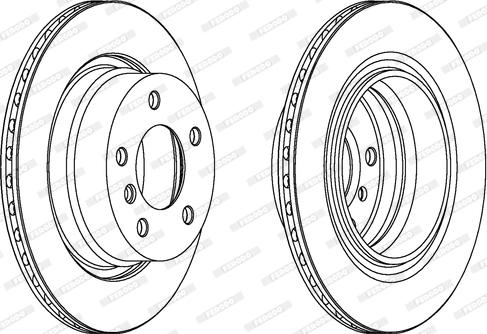 Ferodo DDF1285 - Kočioni disk www.molydon.hr