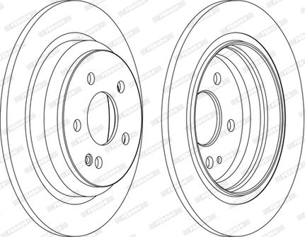 Ferodo DDF1234C-D - Kočioni disk www.molydon.hr