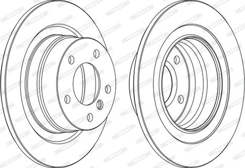 Ferodo DDF1230C-1-D - Kočioni disk www.molydon.hr