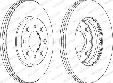 Ferodo DDF1231C-D - Kočioni disk www.molydon.hr