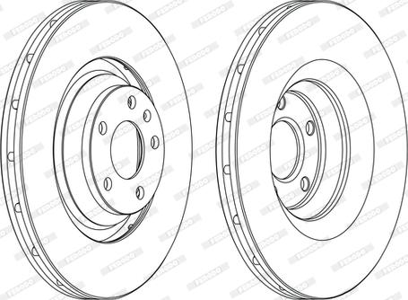 Ferodo DDF1238C-D - Kočioni disk www.molydon.hr