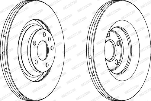 Ferodo DDF1238C - Kočioni disk www.molydon.hr