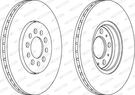 Ferodo DDF1221C - Kočioni disk www.molydon.hr