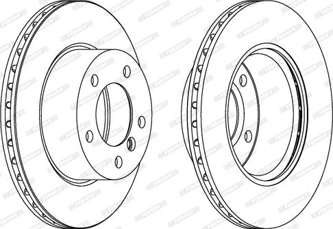 Ferodo DDF1228C - Kočioni disk www.molydon.hr