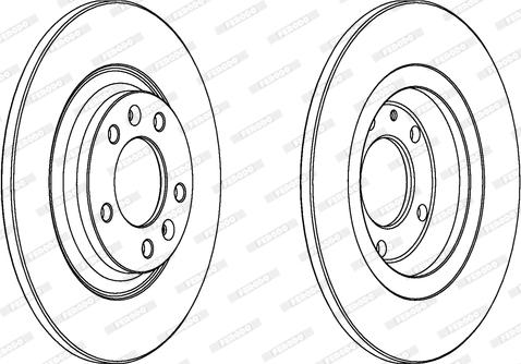 Ferodo DDF1275C - Kočioni disk www.molydon.hr