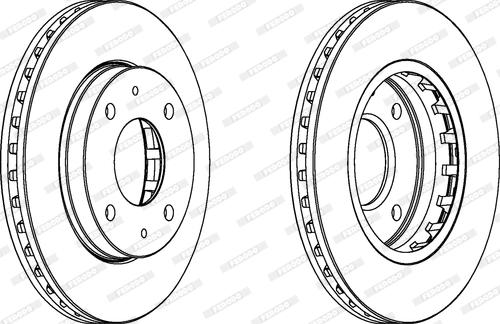 Ferodo DDF1270 - Kočioni disk www.molydon.hr