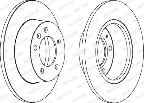 Ferodo DDF1272 - Kočioni disk www.molydon.hr