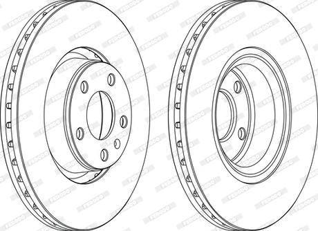 Ferodo DDF1277C-D - Kočioni disk www.molydon.hr