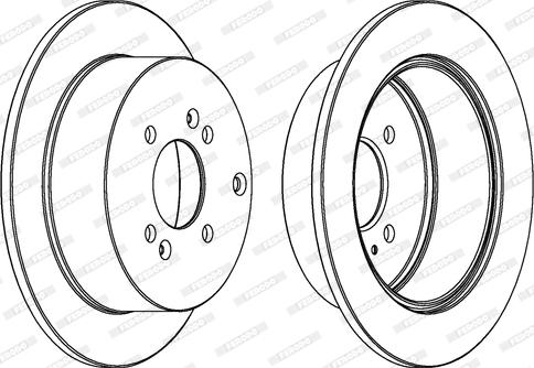 Ferodo DDF1794C - Kočioni disk www.molydon.hr