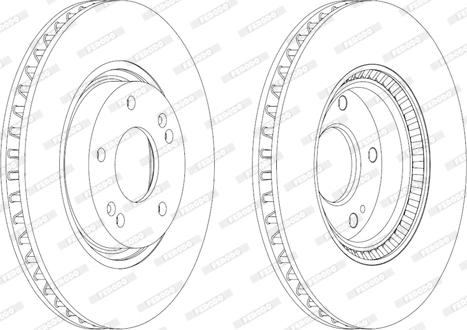 Ferodo DDF1795 - Kočioni disk www.molydon.hr