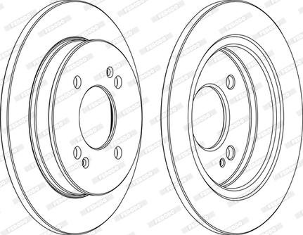 Ferodo DDF1793C - Kočioni disk www.molydon.hr