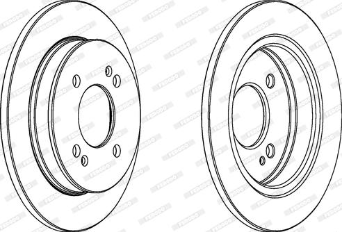 Ferodo DDF1793C - Kočioni disk www.molydon.hr