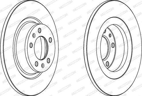 Ferodo DDF1744 - Kočioni disk www.molydon.hr