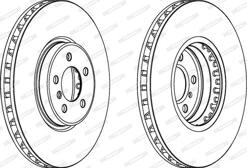 Ferodo DDF1746 - Kočioni disk www.molydon.hr