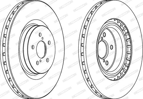 Ferodo DDF1748C-1 - Kočioni disk www.molydon.hr