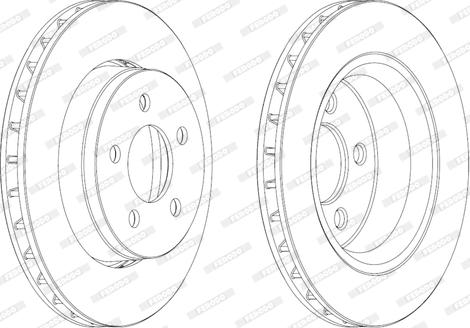 Ferodo DDF1759 - Kočioni disk www.molydon.hr