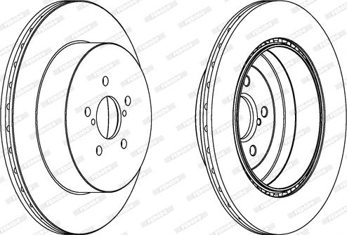 Ferodo DDF1750 - Kočioni disk www.molydon.hr