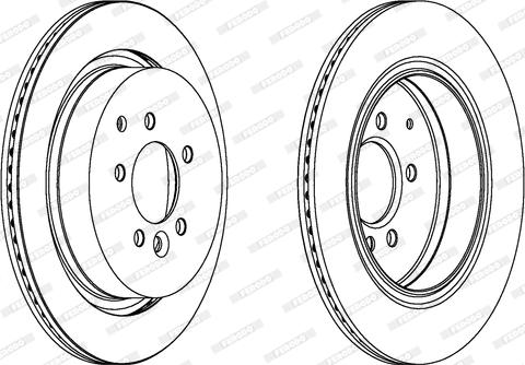 Ferodo DDF1752 - Kočioni disk www.molydon.hr