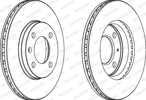 Ferodo DDF175C - Kočioni disk www.molydon.hr