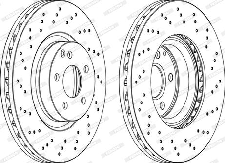 Ferodo DDF1769C-D - Kočioni disk www.molydon.hr