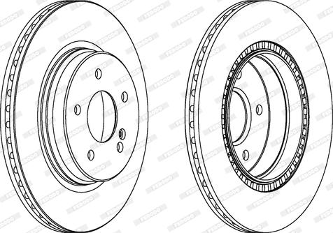 Ferodo DDF1764 - Kočioni disk www.molydon.hr