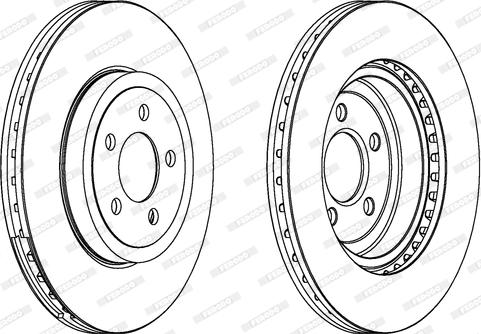 Ferodo DDF1765C-1 - Kočioni disk www.molydon.hr